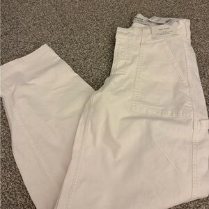 White Carpenter Pants